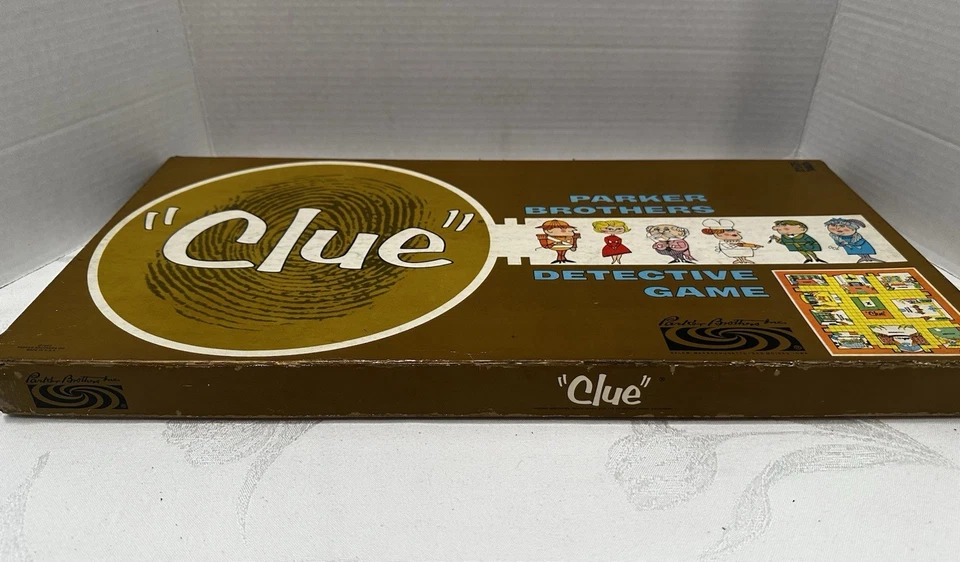VINTAGE 1960 Clue Board Game Parker Brothers Mystery Crime Game COMPLETE L👀k🔥 - Image 4 of 4