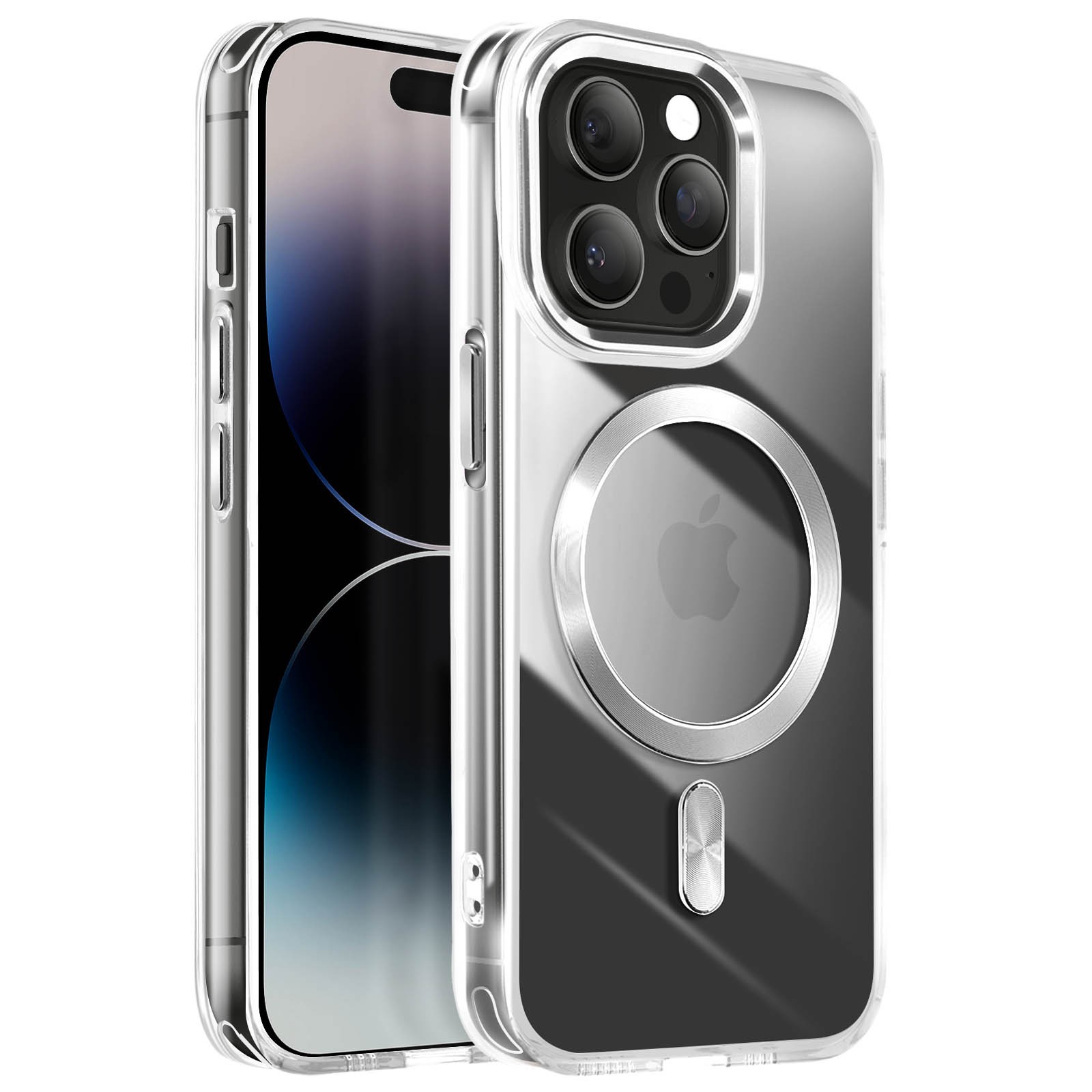 Coque iPhone 14 Pro Max Cristal Color Avizar pour éviter les rayures sans masquer le design