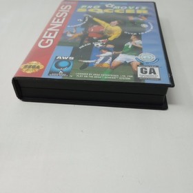 Pro Moves Soccer (Sega Genesis) Cartridge, Case, Manual, & Insert