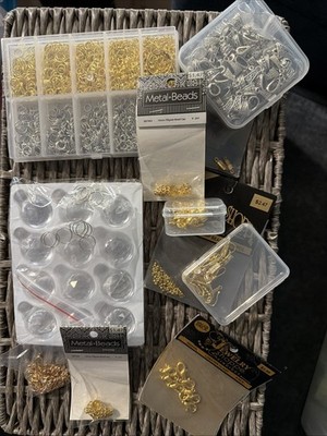 Huge Lot Of Crafting/ Jewelry Making Supplies