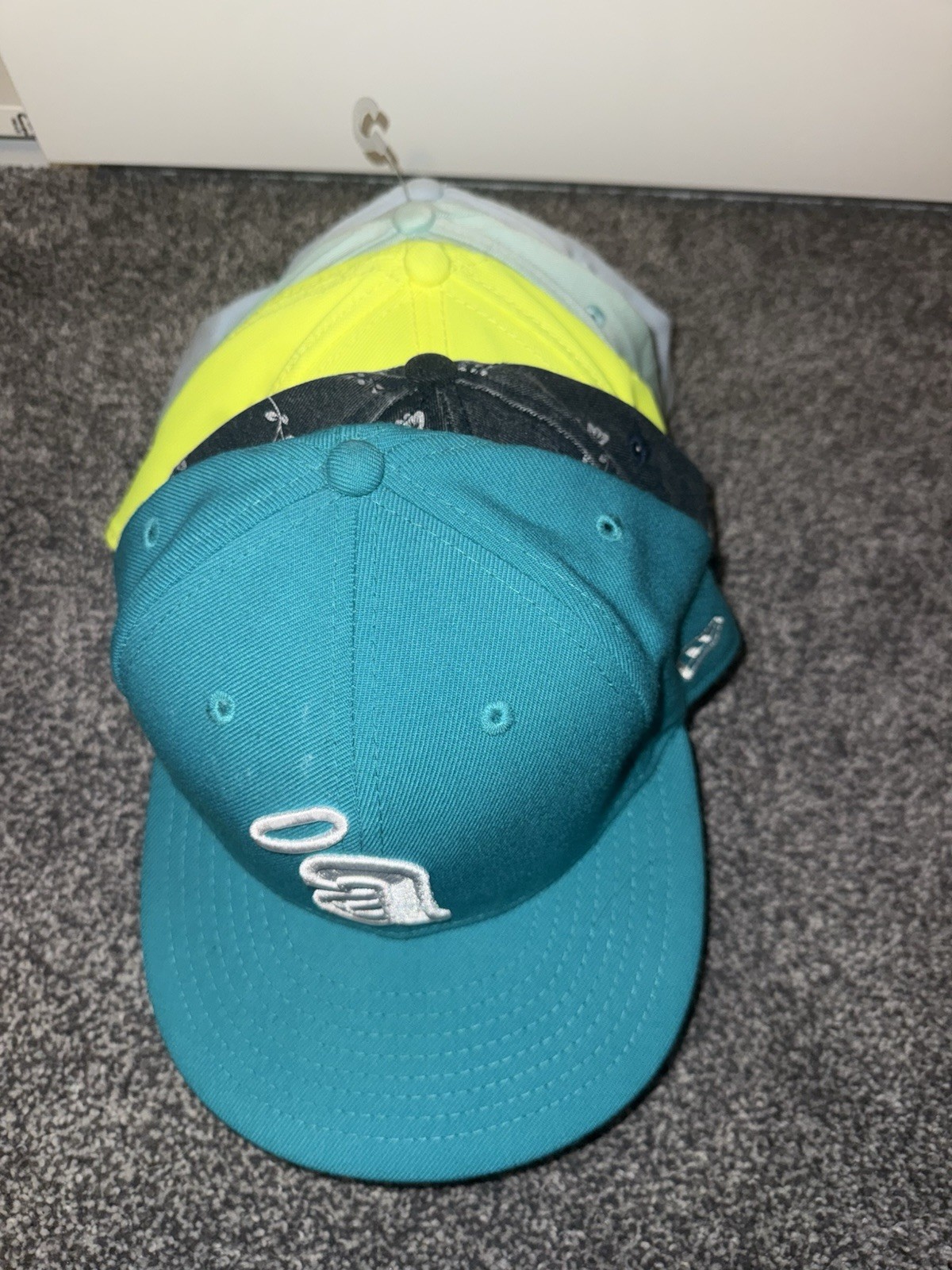 5 Hat Bundle- Teal69FIFTY,Killik SnapBack ,pokémo… - image 1