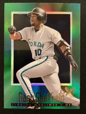 1997 Skybox EX-2000 Gary Sheffield - Florida Marlins #74