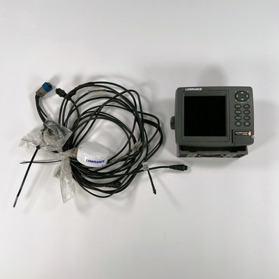 Lowrance GlobalMap 540C Off Road GPS Bundle w Antenna Cables Mount Tested