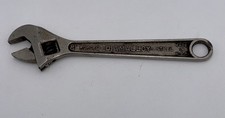 Vintage DIAMOND CALK & HORSESHOE 8โ Adjustable Wrench Made in USA Diamalloy