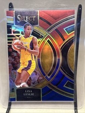 2024 Select WNBA - Premier #141 - LISA LESLIE - Red and Blue Prizm #'d /399