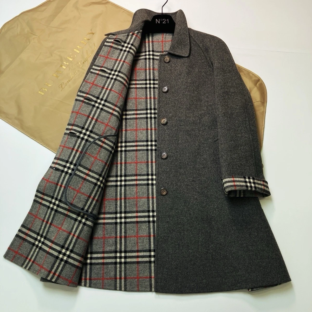 Burberry Cashmere Outer Shell Coats, Jackets & Waistcoats for