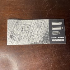 Folleto de rendimiento superior de municiones Smith & Wesson de colección 9 mm 357 38