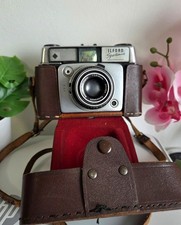 Vintage Kamera Ilford Sportsman Sucherkamera in Lederetui | Sammlerstück