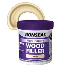 Ronseal Multipurpose Wood Filler 250G Natural, Box of 6x250G (1.5KG)
