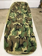 USGI Woodland BDU Camo Goretex Bivy Cover Modular Sleep System Excellent Con