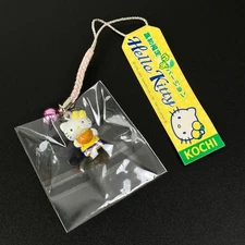 Sanrio Hello Kitty Kochi Yuzu Strap Limited Edition Japan Charm Keychain