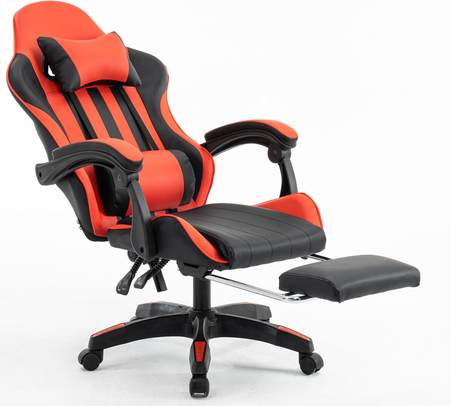 Millhouse Gaming Chair, Adjustable Computer Desk Chair with Lumbar Support, Foot
