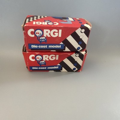 Corgi 1985 4 X 4 Jeep + BMW M3 Racing Car  Box Only Model juniors vintage 
