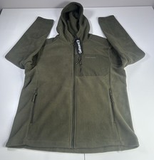 Galt Sand Fleece Hoodie - Men's Large - Full Zip - Khaki Green - BNWT - RRP £119