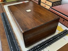 Antique Victorian Writing Slope Desk – c.1850s Collectable -102-