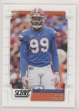2019 Score Rookies Jachai Polite #372 0c4