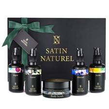 Satin Naturel Luxuriöse Geschenkset mit Bio ...