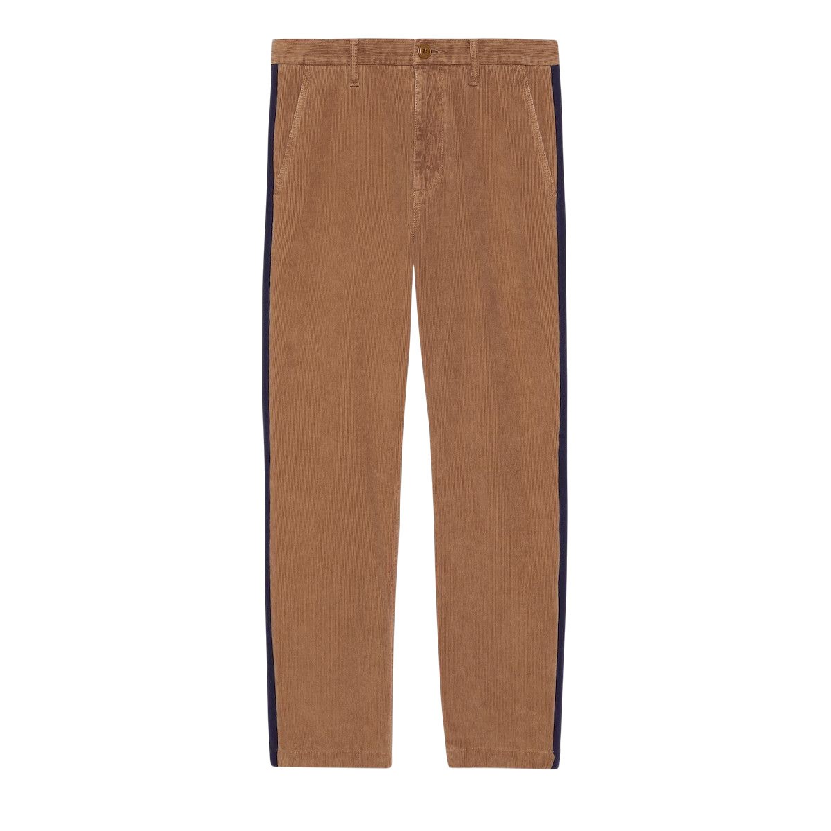 GUCCI ウォッシュドコーデュロイパンツ Authentic Men's Gucci Camel Velvet Corduroy Trousers Pants 719756