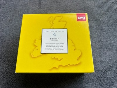British Composers A Britten Collection 8 Cd Boxset Emi Classics (Free P+P)