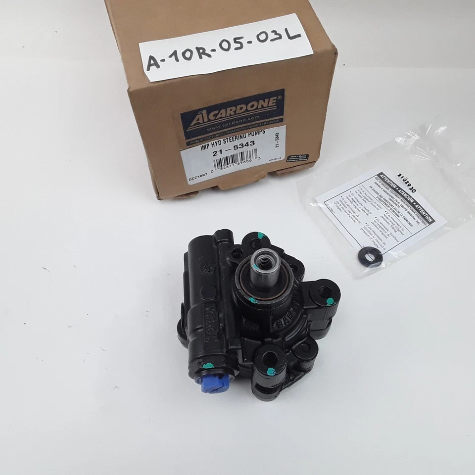 Bomba de dirección asistida de aluminio Cardone 21-5343 para Chrysler Pacifica 2004-2006 Foto 2 de 4