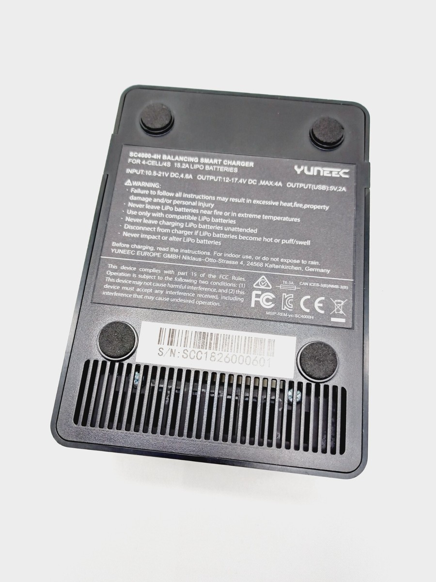 Yuneec Typhoon H+, H520 Battery Charger SC4000-4H & AC Adapter