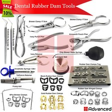 Dental Rubber Dam Restorative Instruments Endodontic Clamps Forceps Retainers