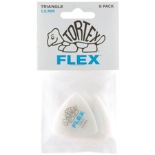 Dunlop 456P1.0 Tortex Flex Triangle Guitar Picks, 1.0mm, 6-Pack