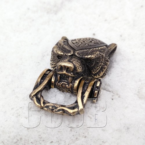 Paracord Fibbia Baracca Ganci Sopravvivenza Bracciale Perline TESCHIO ORSO AQUILA - Foto 12 di 59