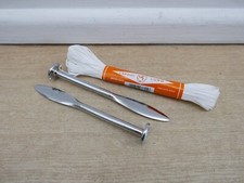 2 X FOOTPRINT 620 BRICKLAYERS LINE PINS + 18M CARDOC B NYLON BUILDERS LINE