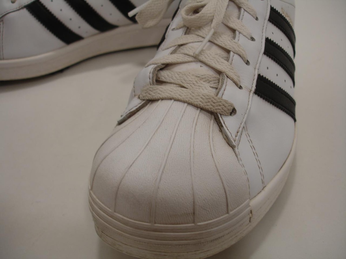 Men's 10 M Adidas Superstar 50th Anniversary Golf Shoes