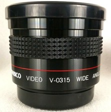 AMBICO video wide angle lens .6x Model V-0315 unused open box