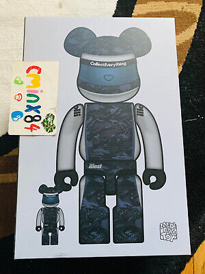 100% Authentic Bearbrick x Illest Motorhead 100% 400% Set 100% Authentic Bearbrick x Illest Motorhead 100% 400% Set