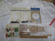Anna Griffin New  Used Stamp Scrapbooking Photo Album Kits  Christmas Paper