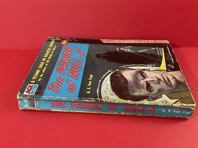 THE PAWS OF NULL-A - A. E. VAN VOGT - ACE SCI-FI VINTAGE PAPERBACK