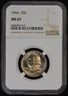 1966 MS 67 NGC United States Washington Quarter