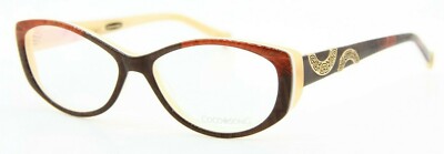 NEW COCO SONG HEART PLACE COL. 4 CV079 BROWN EYEGLASSES AUTHENTIC FRAME RX 53-15
