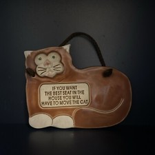 Vtg Ceramic Cat Pottery 1994 Smoky Mountain Pottery