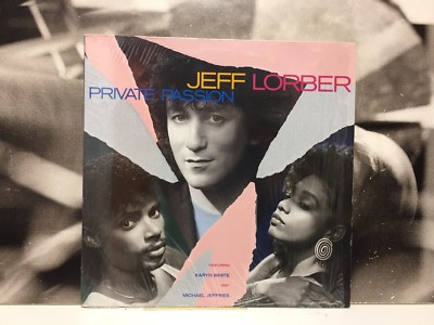 JEFF LORBER - PRIVATE PASSION LP EX+/EX+ 1986 GERMANY WARNER 925 492-1 