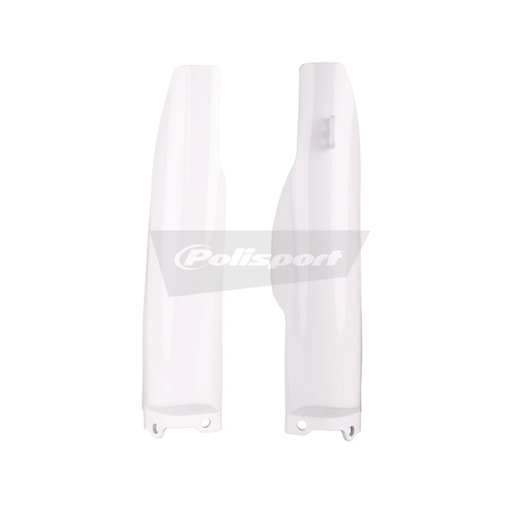 Polisport Fork Guards KAWASAKI KX125-250 04-08 KX250F/450F 04-05 White