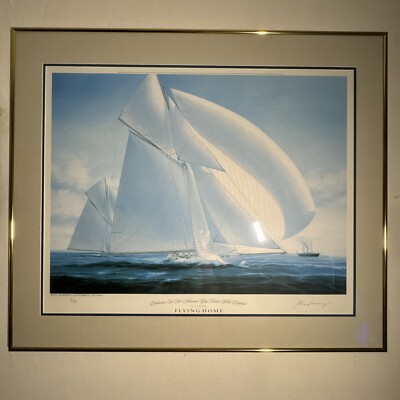 **John Mecray** Flying Home Auto Limited Edition 11/50 Regatta Edition World Cup