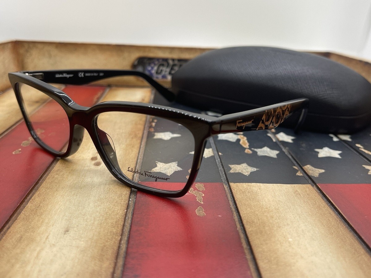 Salvatore Ferragamo Eyeglasses SF2904 001 Black 55MM Frame