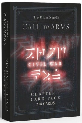 The Elder Scrolls CALL to ARMS Chapter 1 Card Pack Bürgerkrieg 218 Cards