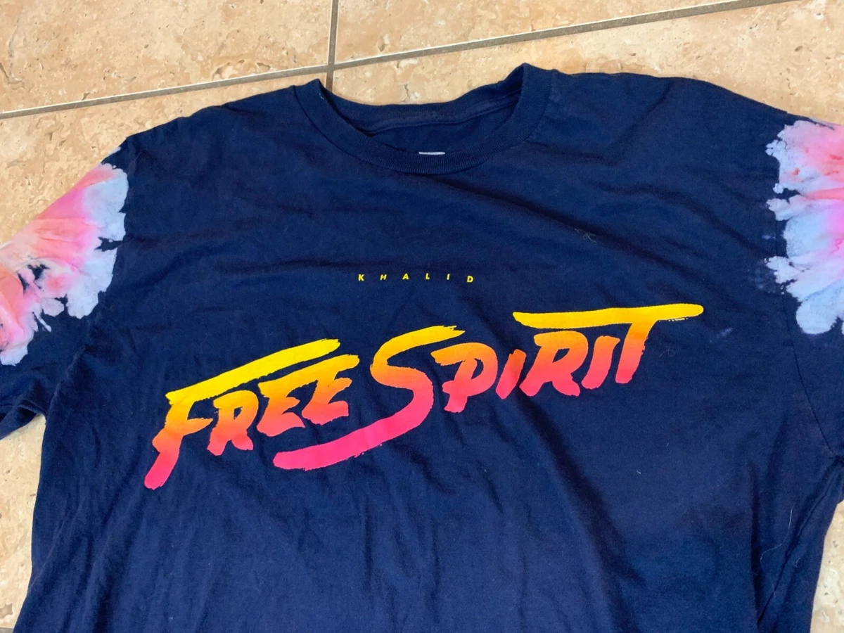 khalid tie dye shirt
