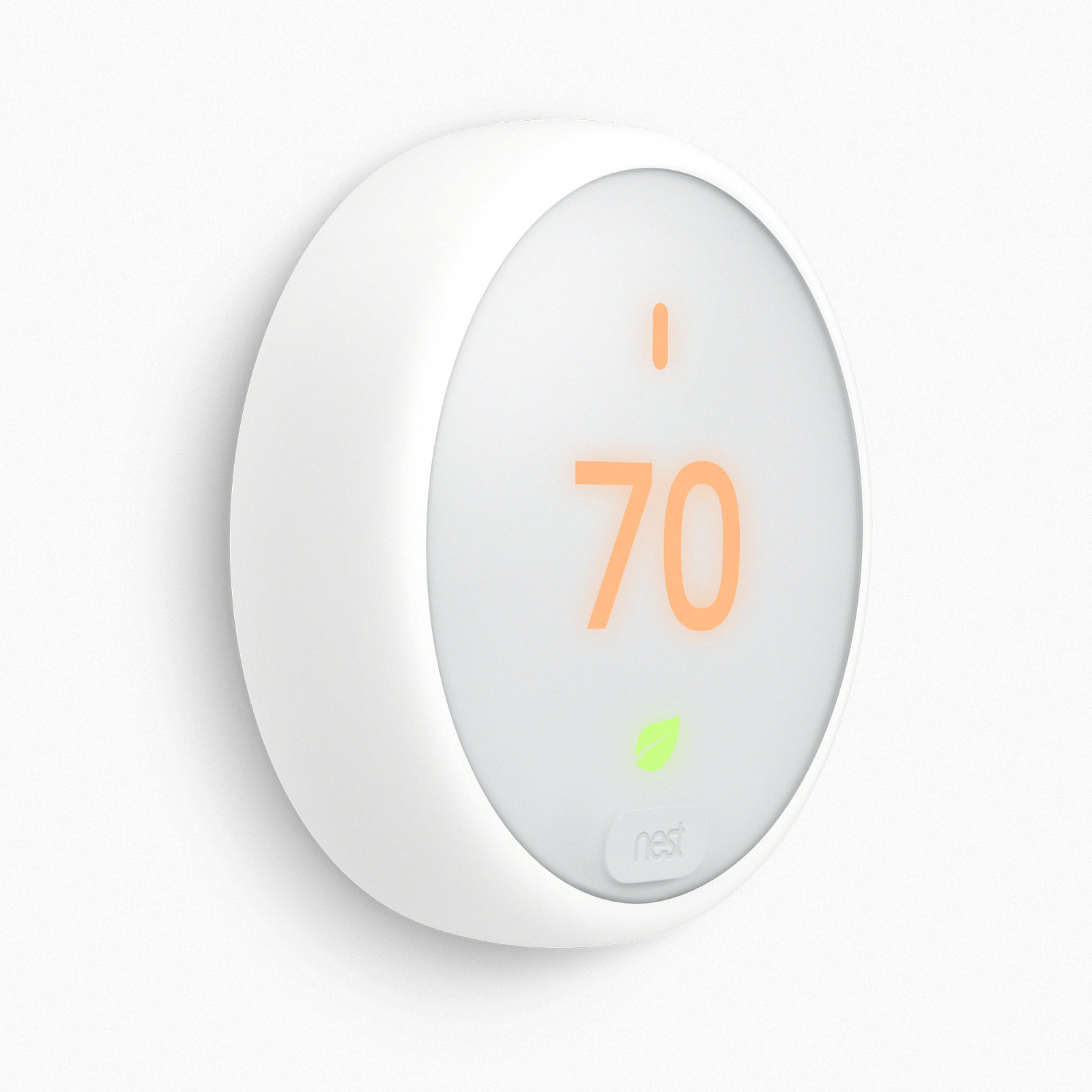 Google, T4001ES, Nest Thermostat E Smart Thermostat White - Full Kit      C