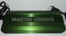 Master Green 1000 Watt Grow Light Ballast Dimmable 1000w Works Great! #902519