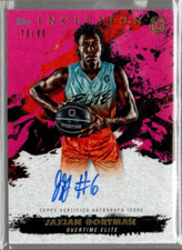 2021-22 Topps Inception Overtime Elite Magenta #IAJG2 Jazian Gortman Auto /99