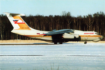 Postcard Airline DOBROLET RA-76388 CC7.