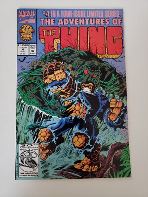Adventures Of The Thing Issue 4 Marvel Comics 1992 Man-Thing Very Fine