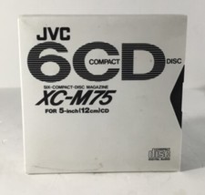 NEW JVC XC-M75 6-CD Six Compact Disc Magazine Cartridge 5" Home or Car Use