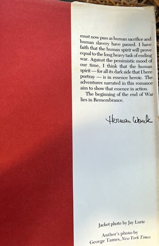 War and Remembrance by Herman Wouk 1978 Limited Edition First Trade Edition - Picture 6 of 13